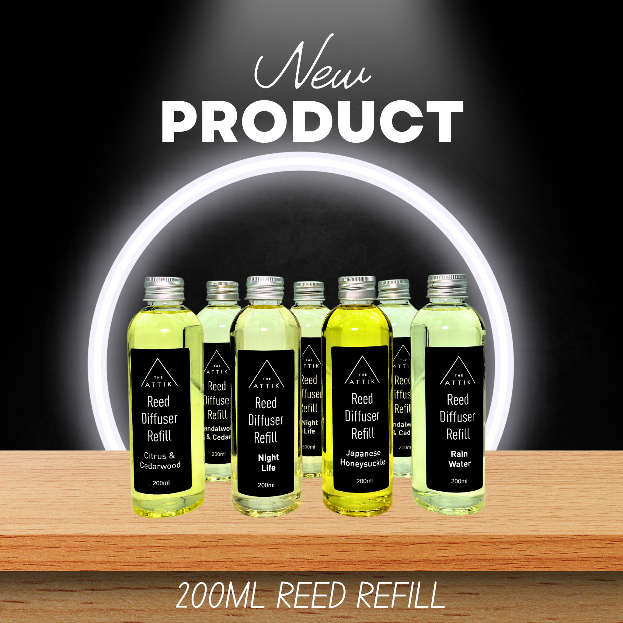 Reed Diffuser - REFILL - theattik.com.au