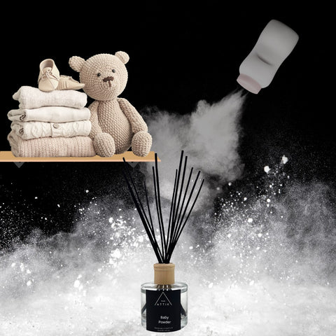 Baby Powder - Reed Diffuser - theattik.com.au