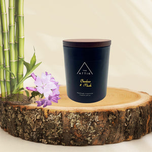 Bamboo & Musk Candle - theattik.com.au