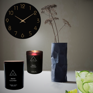 Basil and Cucumber Candle - theattik.com.au