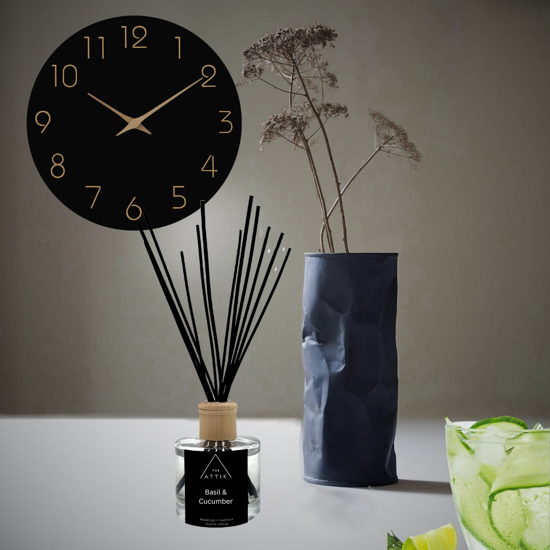 Basil & Cucumber Reed Diffuser - theattik.com.au