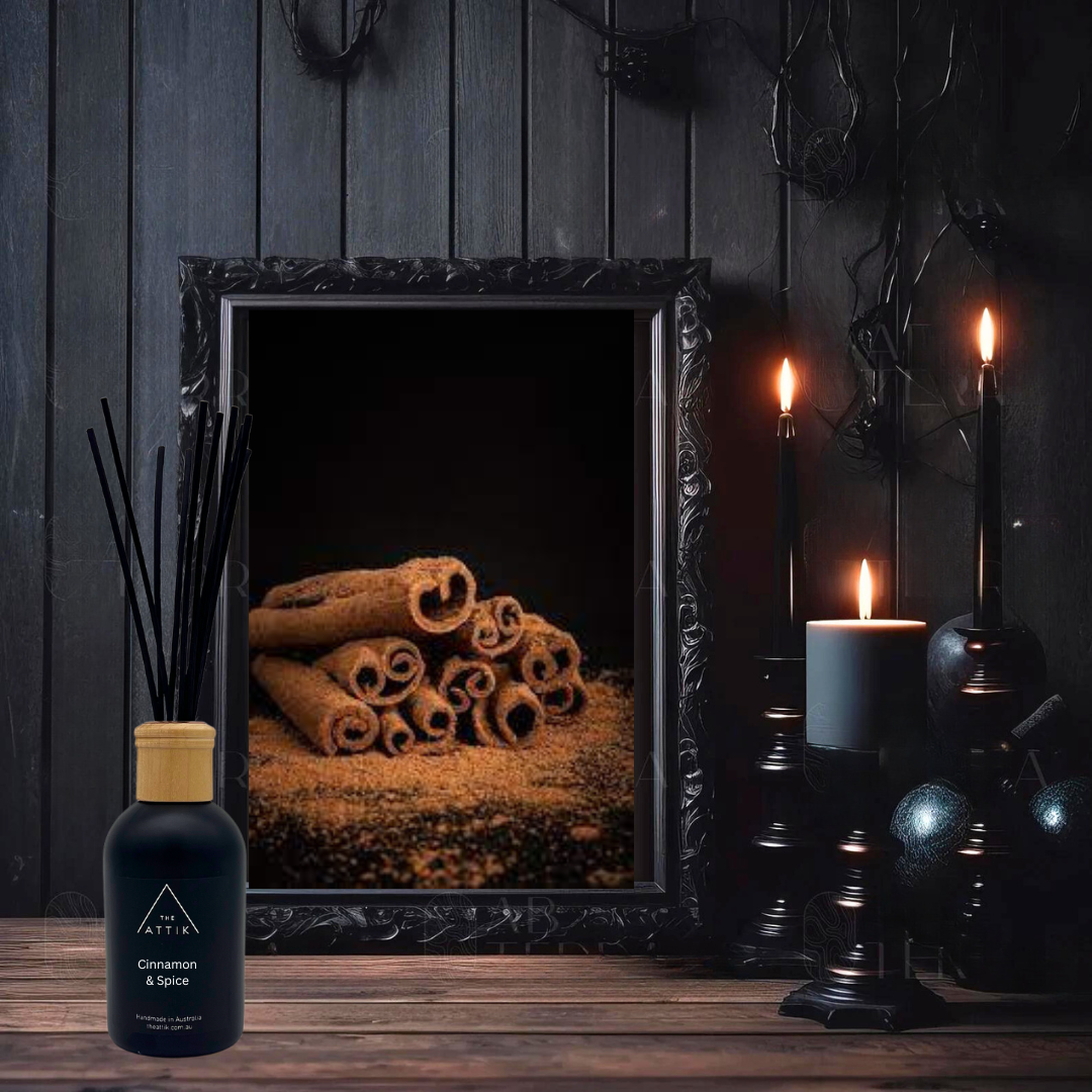 Cinnamon & Spice  - Reed Diffuser - theattik.com.au