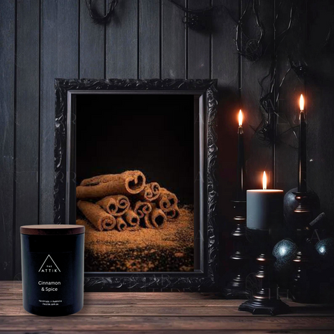 Cinnamon & Spice Candle - theattik.com.au