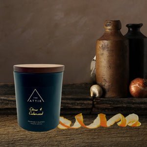 Citrus & Cedarwood Candle - theattik.com.au