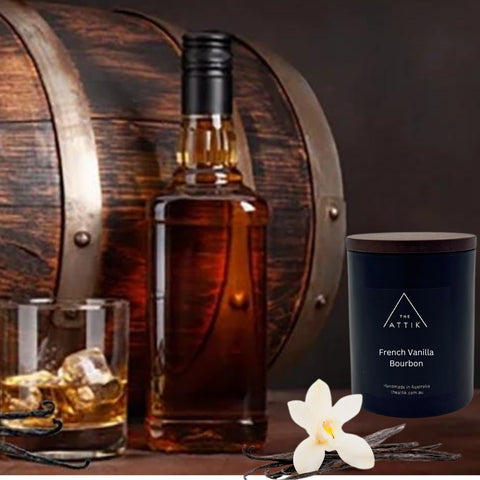 French Vanilla Bourbon Candle - theattik.com.au