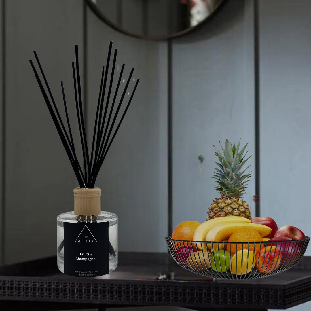 Fruit and Champagne - Reed Diffuser - theattik.com.au