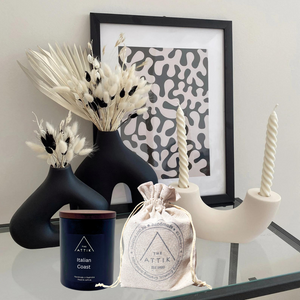Italian Coast - Glass Jar Candle - theattik.com.au
