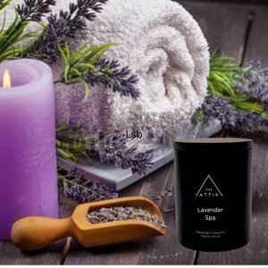 Lavender Spa Candle - theattik.com.au