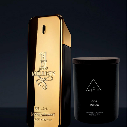 One Million - Glass Jar Candle - theattik.com.au