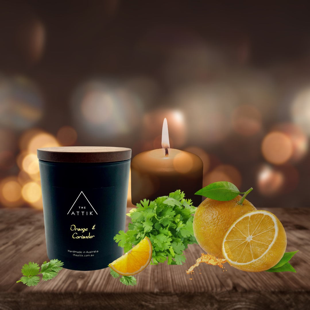 Orange & Coriander Candle - theattik.com.au