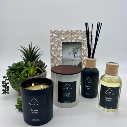 Dark Amber & Cardamom - Reed Diffuser - theattik.com.au